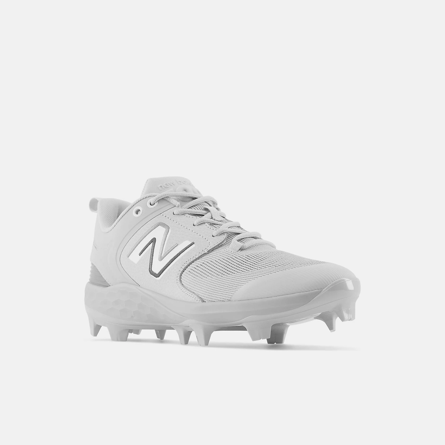 New Balance Grey PL3000v6 Molded Cleats 2 New Balance Grey PL3000v6 Molded Cleats - Image 2