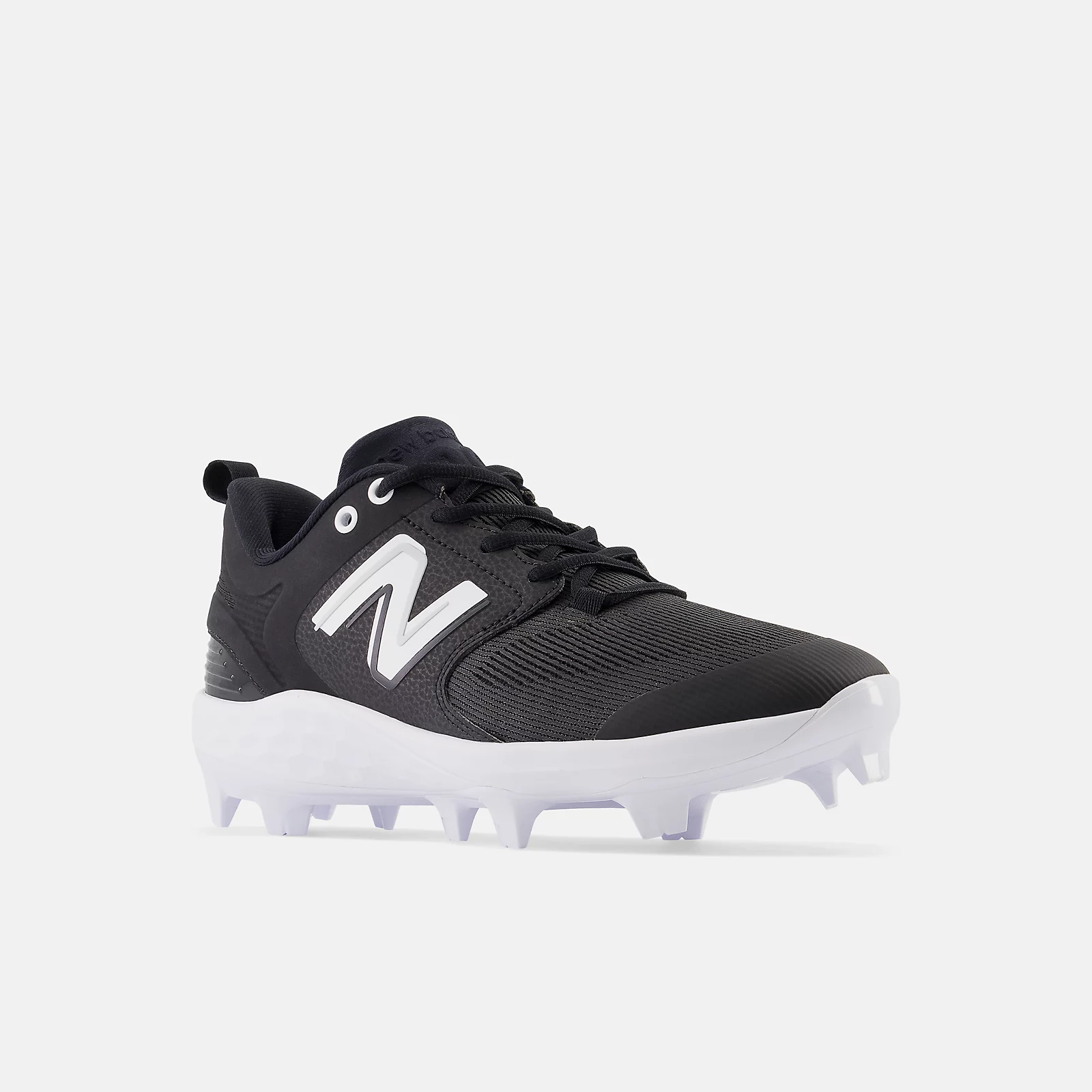 New Balance Black PL3000v6 Molded Cleats 2 New Balance Black PL3000v6 Molded Cleats - Image 2