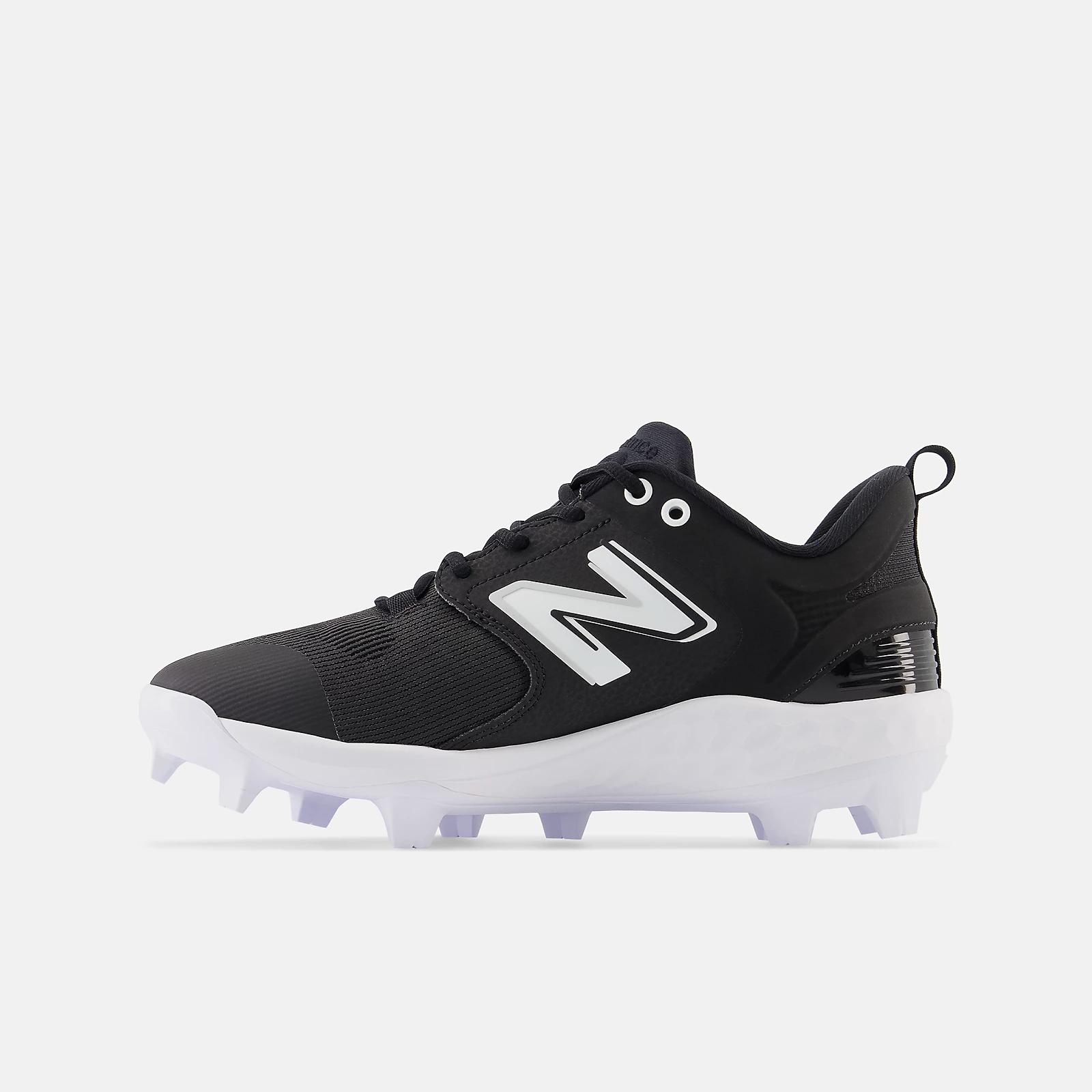 New Balance Black PL3000v6 Molded Cleats 3 New Balance Black PL3000v6 Molded Cleats - Image 3