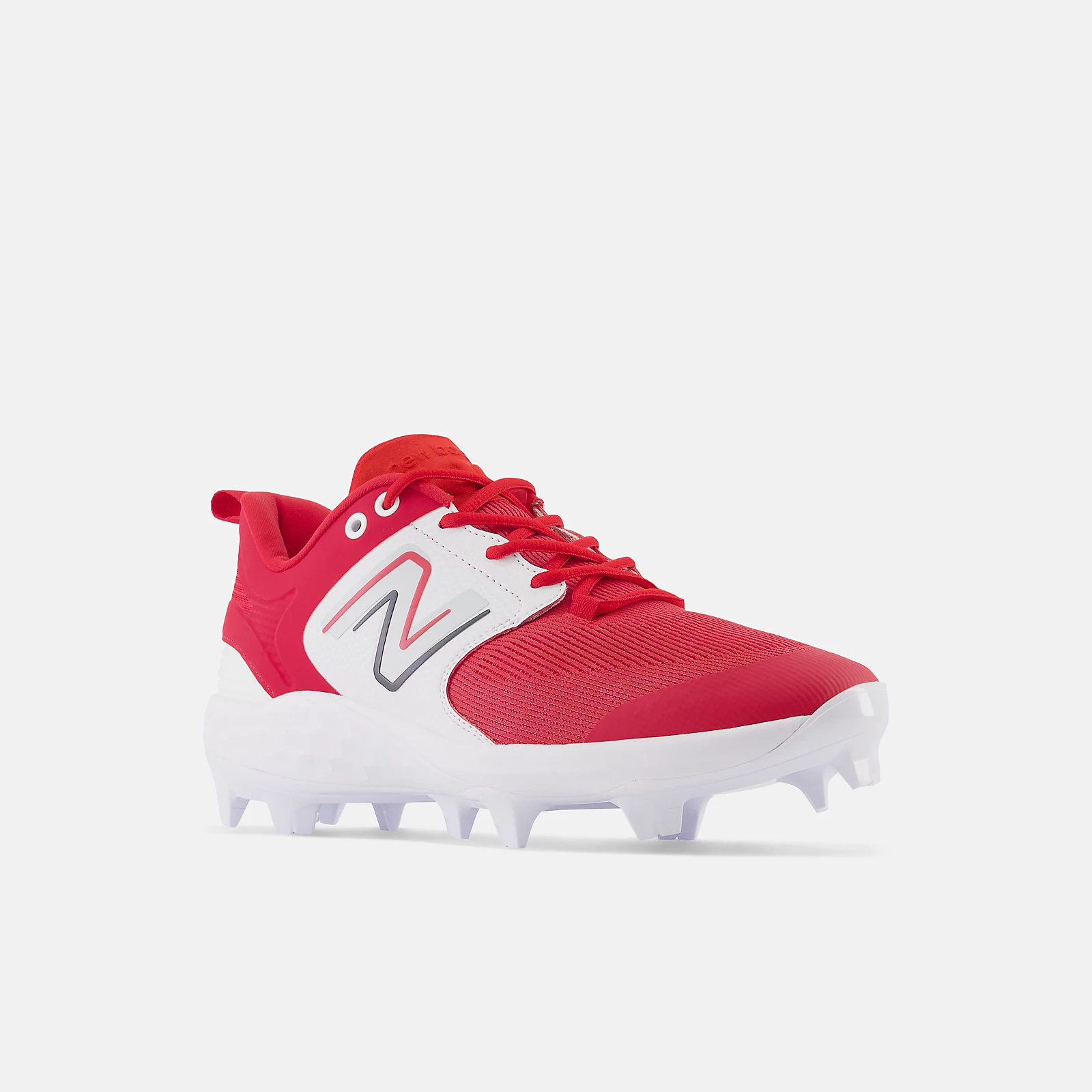 New Balance Red PL3000v6 Molded Cleats 2 New Balance Red PL3000v6 Molded Cleats - Image 2