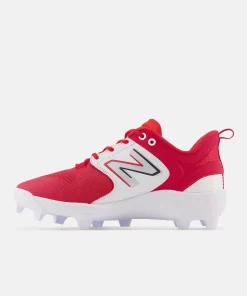 New Balance Red PL3000v6 Molded Cleats 7 New Balance Red PL3000v6 Molded Cleats -Wilson Shop pl3000r6 3