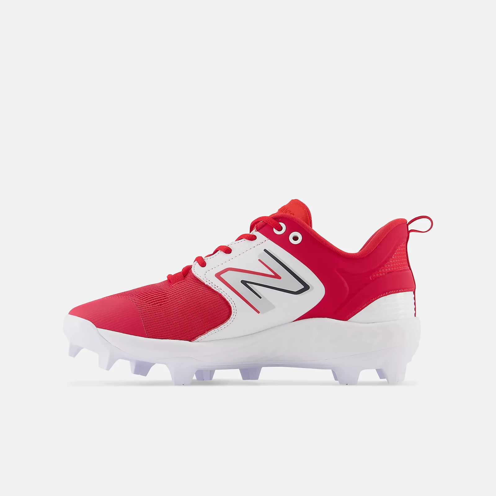 New Balance Red PL3000v6 Molded Cleats 3 New Balance Red PL3000v6 Molded Cleats - Image 3