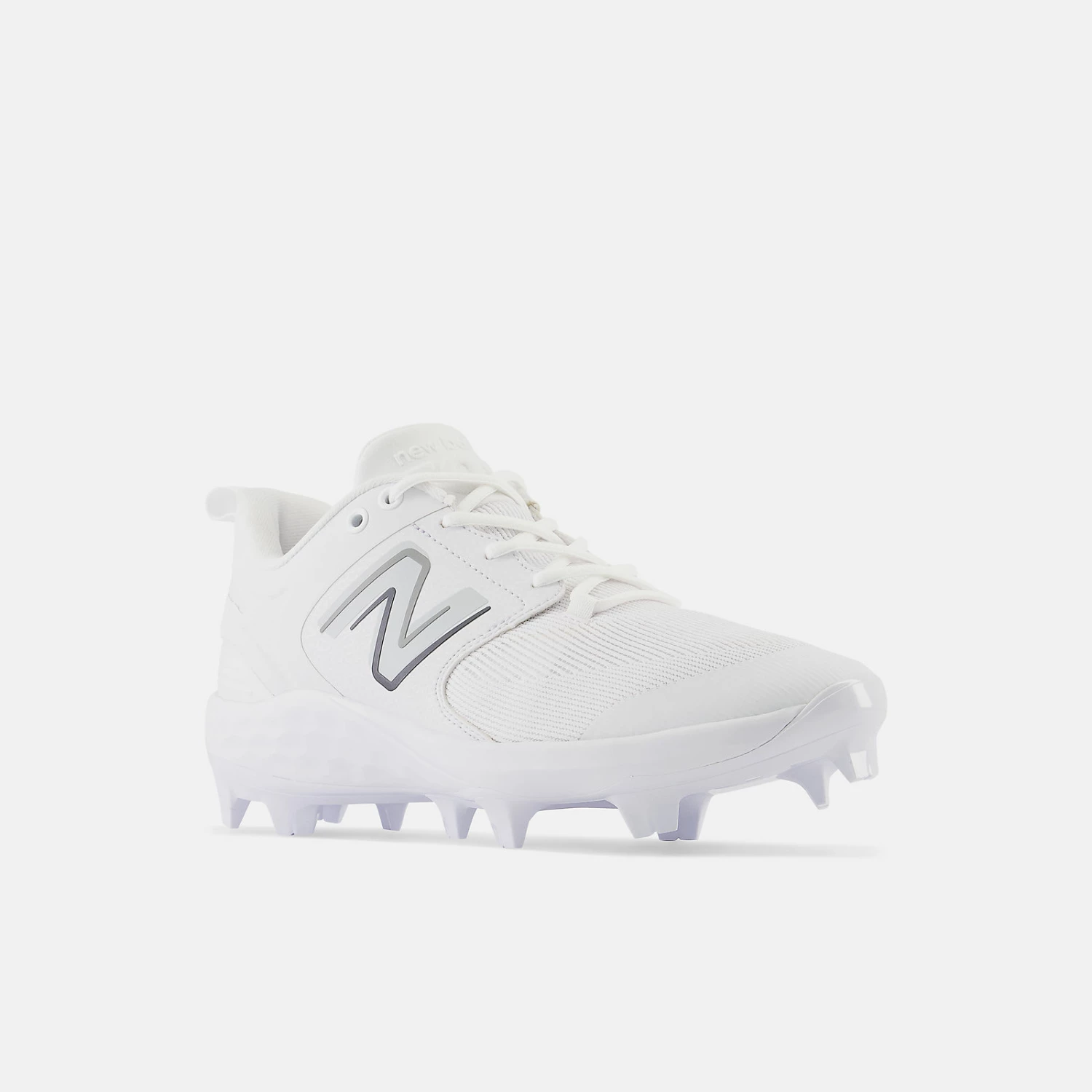 New Balance White PL3000v6 Molded Cleats 2 New Balance White PL3000v6 Molded Cleats - Image 2