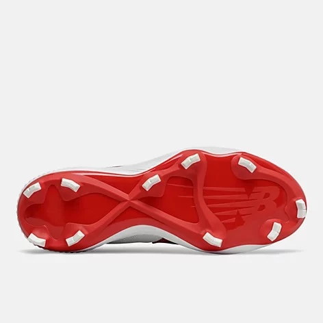 New Balance – Red/White FuelCell 4040v6 Molded Cleats (PL4040R6) 5 New Balance – Red/White FuelCell 4040v6 Molded Cleats (PL4040R6) - Image 5