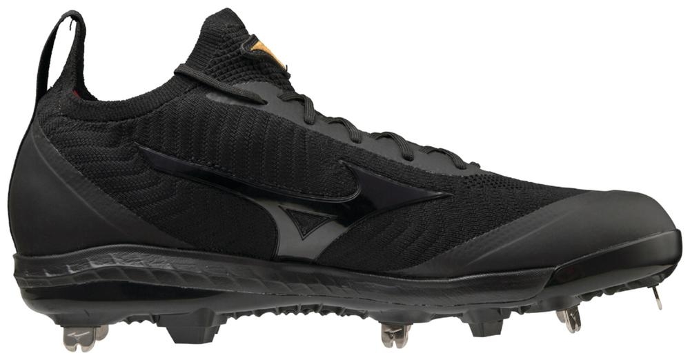 Mizuno Pro Dominant Knit Men’s Spikes – Black (320646) 3 Mizuno Pro Dominant Knit Men’s Spikes – Black (320646) - Image 3