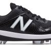 New Balance – Black/White Junior Low Rubber Baseball Cleats (J4040BK4)