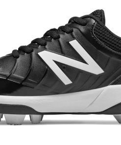 Alternative view of New Balance 4040v5 Youth Molded Cleats – Black/White (J4040BK5)