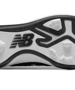 New Balance 4040v5 Youth Molded Cleats – Black/White (J4040BK5) -Wilson Shop products j4040bk5 4