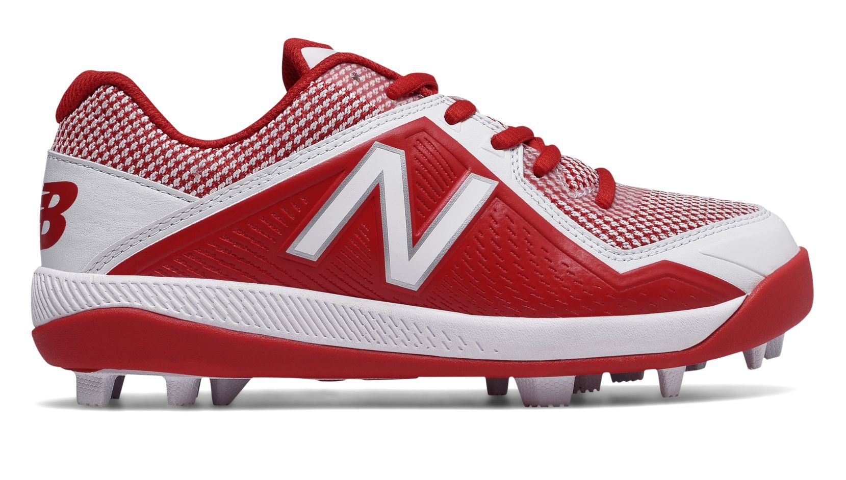 New Balance – Red/White Junior Low Rubber Baseball Cleats (J4040TR4) New Balance – Red/White Junior Low Rubber Baseball Cleats (J4040TR4) -Wilson Shop products j4040tr4 1