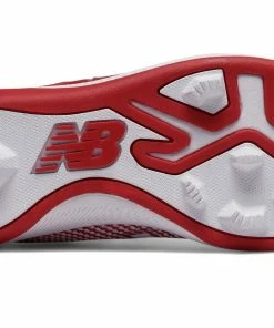 New Balance – Red/White Junior Low Rubber Baseball Cleats (J4040TR4) 7 New Balance – Red/White Junior Low Rubber Baseball Cleats (J4040TR4) -Wilson Shop products j4040tr4 4