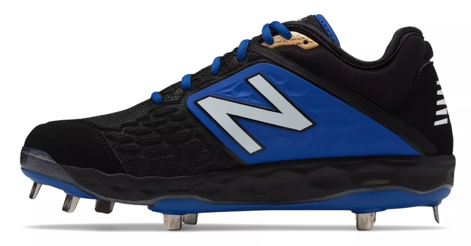 New Balance – Black/Blue Low-Cut L3000v4 Metal Spikes (L3000BB4) 2 New Balance – Black/Blue Low-Cut L3000v4 Metal Spikes (L3000BB4) - Image 2