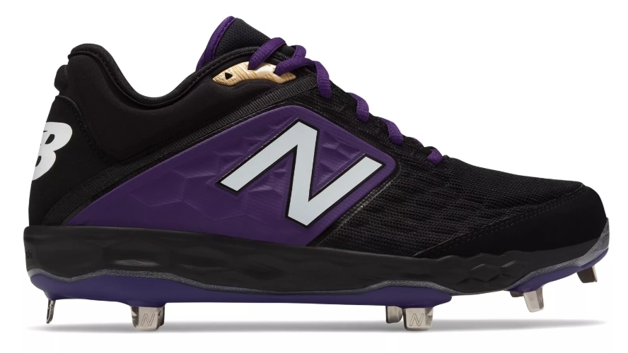 New Balance – Black/Purple Low-Cut L3000v4 Metal Spikes (L3000BP4) 1 New Balance – Black/Purple Low-Cut L3000v4 Metal Spikes (L3000BP4)