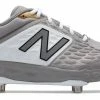 New Balance – Grey/White Low-Cut L3000v4 Metal Spikes (L3000GW4)