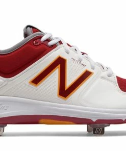 New Balance – Coumarin Pack Spikes – White/Burgundy/Gold (L3000MW3)