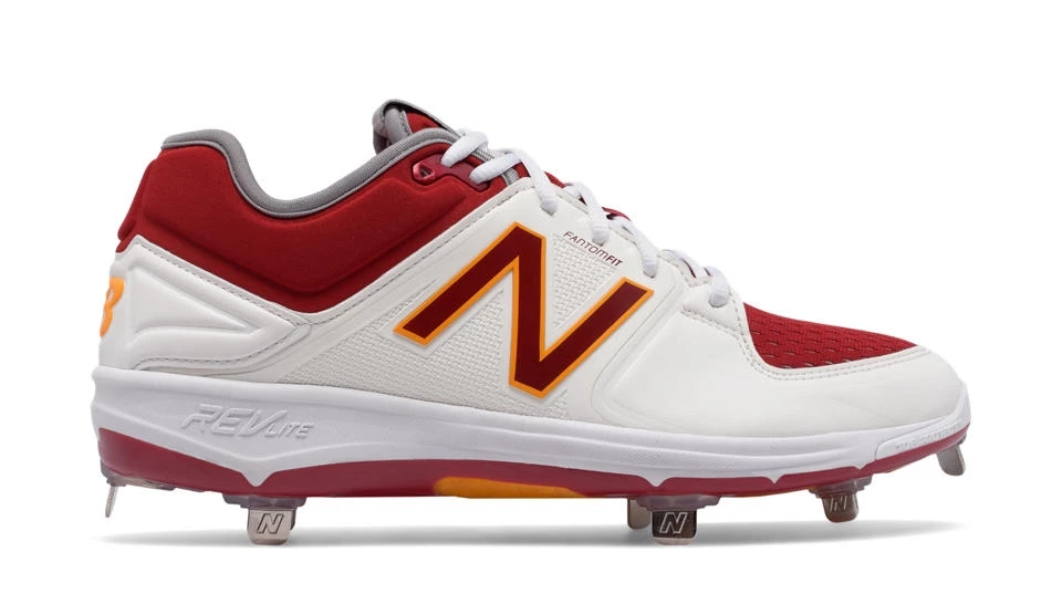 New Balance – Coumarin Pack Spikes – White/Burgundy/Gold (L3000MW3) 1 New Balance – Coumarin Pack Spikes – White/Burgundy/Gold (L3000MW3)