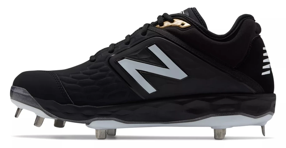 New Balance – Black/Black Low-Cut L3000v4 Metal Spikes (L3000SK4) 2 New Balance – Black/Black Low-Cut L3000v4 Metal Spikes (L3000SK4) - Image 2