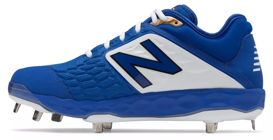 New Balance – Royal/White Low-Cut L3000v4 Metal Spikes (L3000TB4) 2 New Balance – Royal/White Low-Cut L3000v4 Metal Spikes (L3000TB4) - Image 2