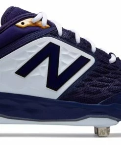 New Balance – Navy/White Low-Cut L3000v4 Metal Spikes (L3000TN4)