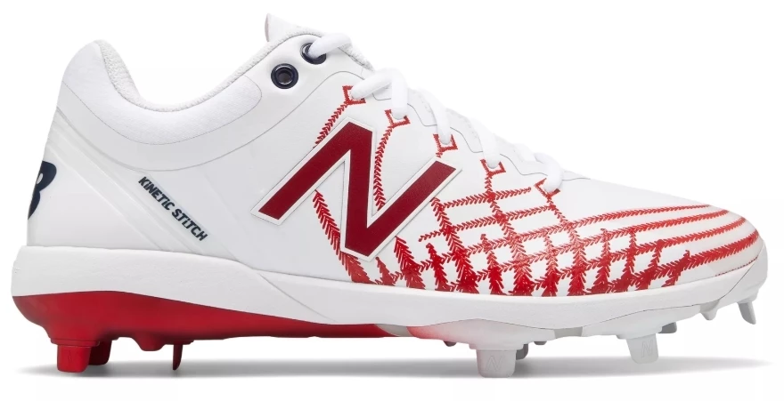 New Balance – White/Red Hero 4040v5 Metal Spikes (L4040AS5) 1 New Balance – White/Red Hero 4040v5 Metal Spikes (L4040AS5)