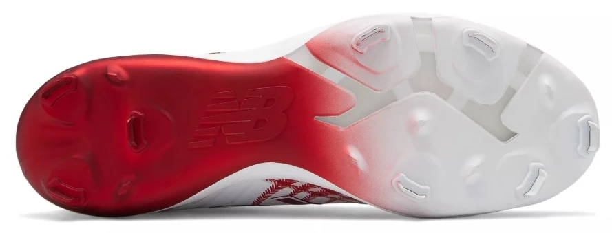New Balance – White/Red Hero 4040v5 Metal Spikes (L4040AS5) 4 New Balance – White/Red Hero 4040v5 Metal Spikes (L4040AS5) - Image 4