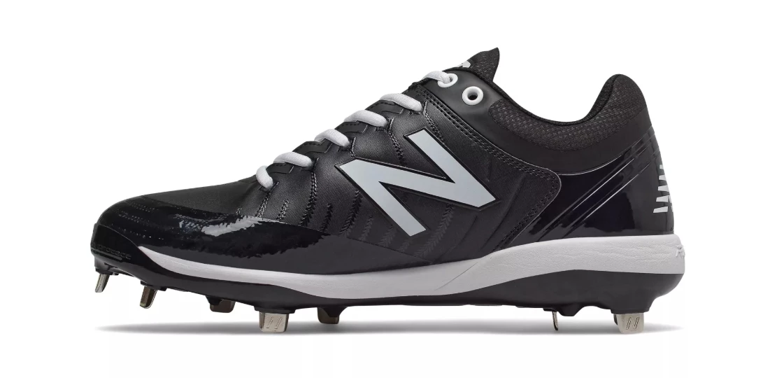 New Balance 4040v5 Metal Spikes – Black/White (L4040BK5) 2 New Balance 4040v5 Metal Spikes – Black/White (L4040BK5) - Image 2