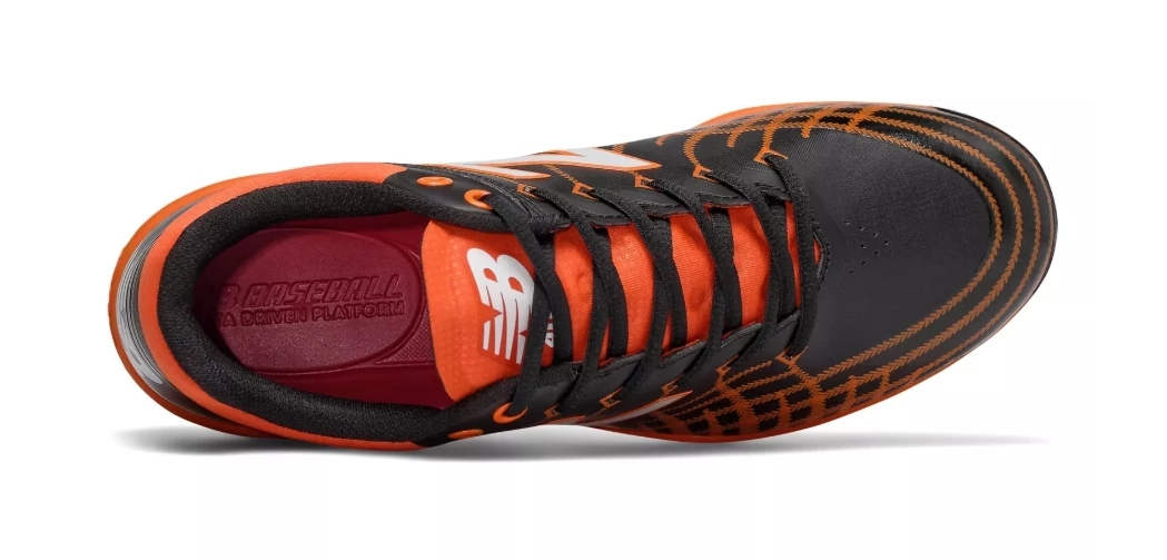 New Balance 4040v5 Metal Spikes – Black/Orange (L4040BO5) 3 New Balance 4040v5 Metal Spikes – Black/Orange (L4040BO5) - Image 3