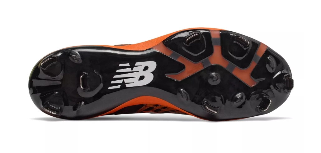 New Balance 4040v5 Metal Spikes – Black/Orange (L4040BO5) 4 New Balance 4040v5 Metal Spikes – Black/Orange (L4040BO5) - Image 4