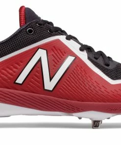 New Balance – Black/Red 4040v4 Baseball Spikes (L4040BR4)