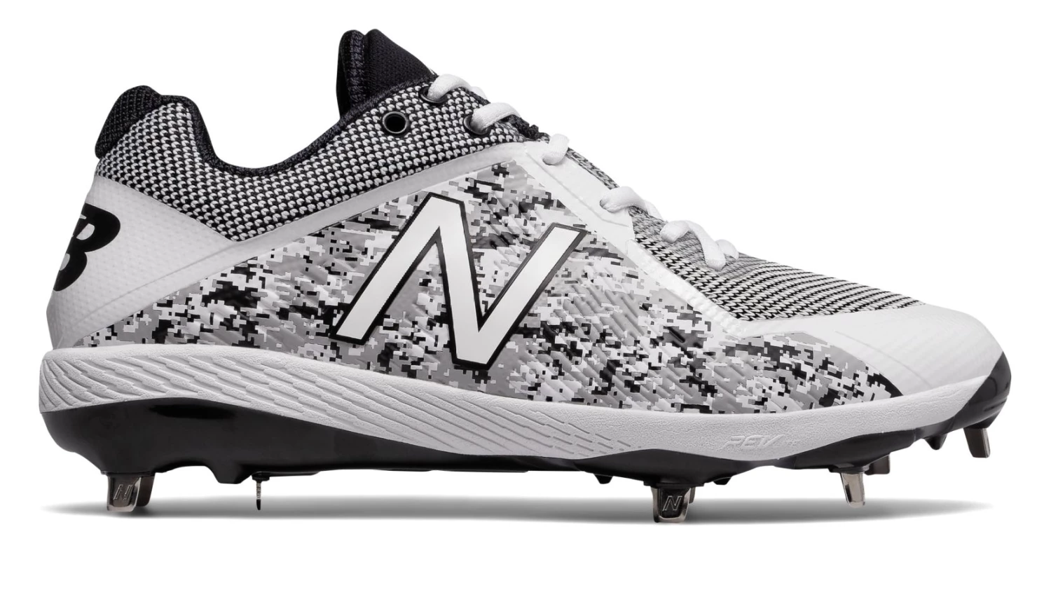 New Balance – White/Black Camo 4040v4 Baseball Spikes (L4040PW4) 1 New Balance – White/Black Camo 4040v4 Baseball Spikes (L4040PW4)