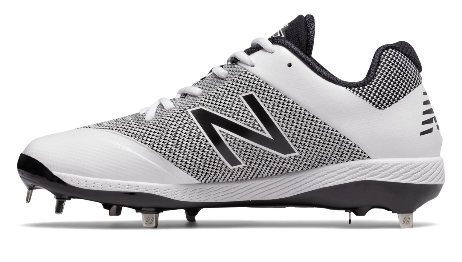 New Balance – White/Black Camo 4040v4 Baseball Spikes (L4040PW4) 2 New Balance – White/Black Camo 4040v4 Baseball Spikes (L4040PW4) - Image 2
