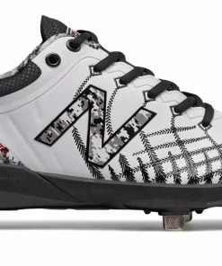 New Balance 4040v5 Metal Spikes – Black/White (L4040PW5)