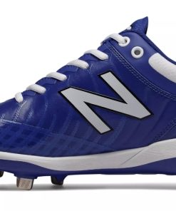 Alternative view of New Balance 4040v5 Metal Spikes – Royal/White (L4040TB5)