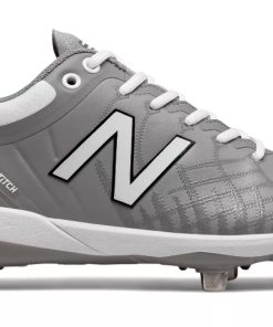 New Balance 4040v5 Metal Spikes – Grey/White (L4040TG5)
