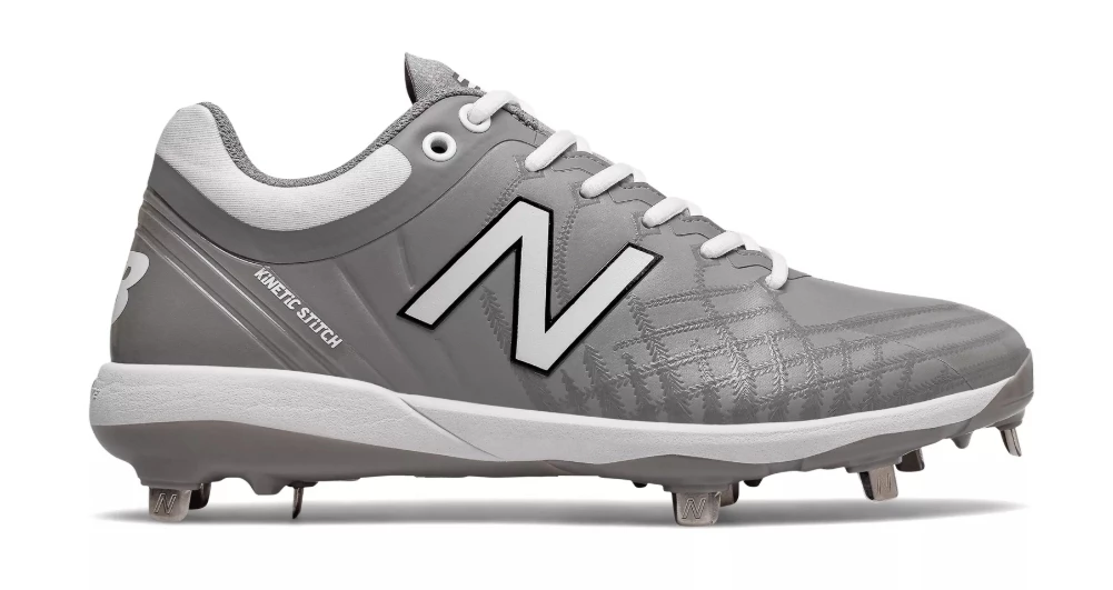 New Balance 4040v5 Metal Spikes – Grey/White (L4040TG5) 1 New Balance 4040v5 Metal Spikes – Grey/White (L4040TG5)