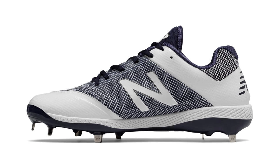 New Balance – Navy/White 4040v4 Baseball Spikes (L4040TN4) 2 New Balance – Navy/White 4040v4 Baseball Spikes (L4040TN4) - Image 2