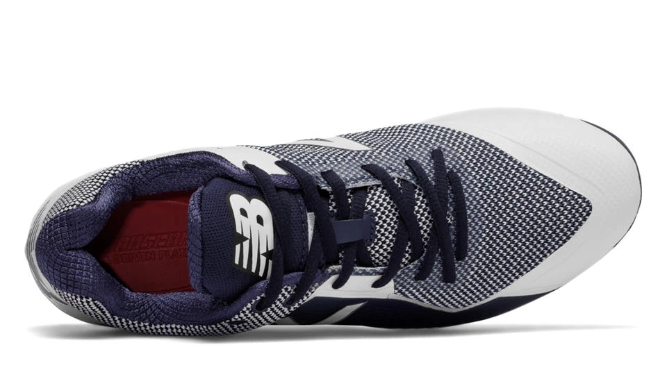 New Balance – Navy/White 4040v4 Baseball Spikes (L4040TN4) 3 New Balance – Navy/White 4040v4 Baseball Spikes (L4040TN4) - Image 3