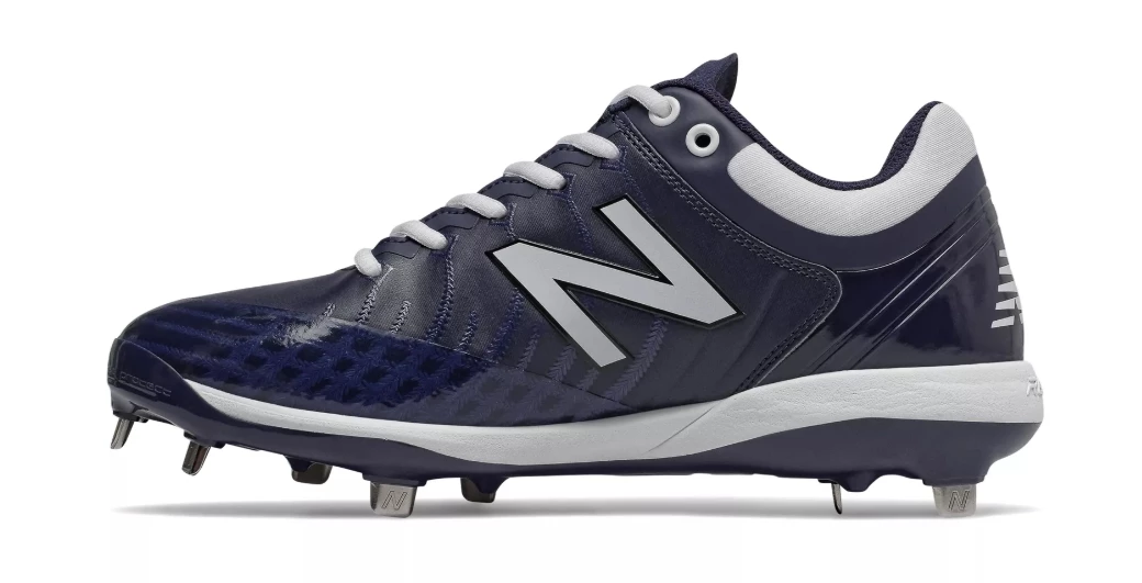New Balance 4040v5 Metal Spikes – Navy/White (L4040TN5) 2 New Balance 4040v5 Metal Spikes – Navy/White (L4040TN5) - Image 2