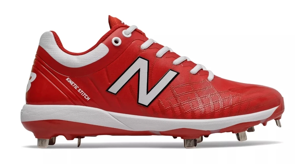 New Balance 4040v5 Metal Spikes – Red/White (L4040TR5) 1 New Balance 4040v5 Metal Spikes – Red/White (L4040TR5)
