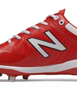 Alternative view of New Balance 4040v5 Metal Spikes – Red/White (L4040TR5)