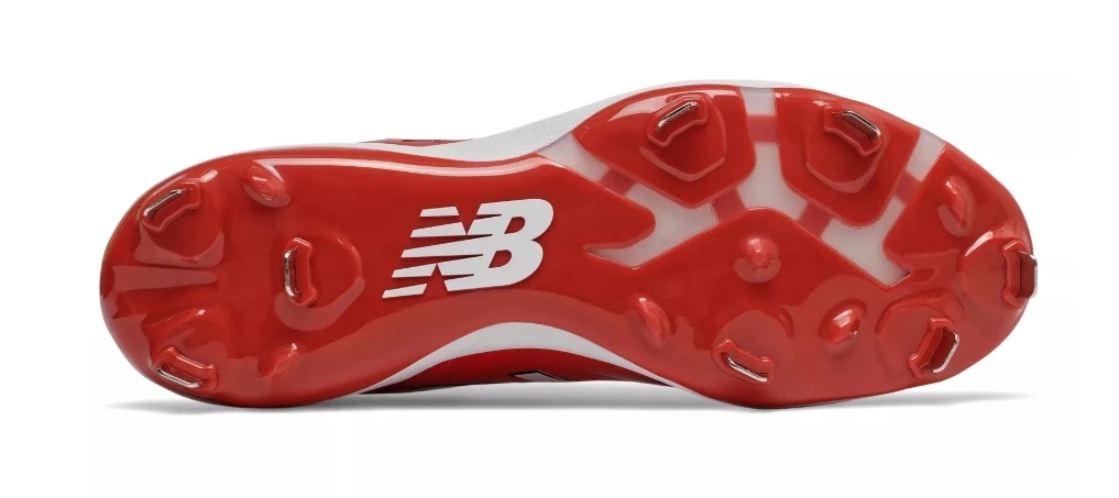 New Balance 4040v5 Metal Spikes – Red/White (L4040TR5) 4 New Balance 4040v5 Metal Spikes – Red/White (L4040TR5) - Image 4