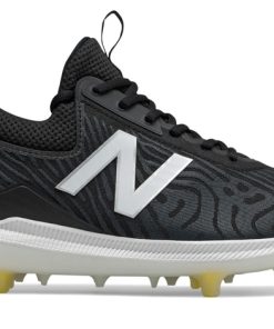 New Balance – FuelCell COMPv2 Black Hybrid Baseball Cleats (LCOMPBK2)