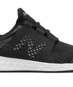 New Balance – Black/White Fresh Foam Running Shoes (MCRUZBK)
