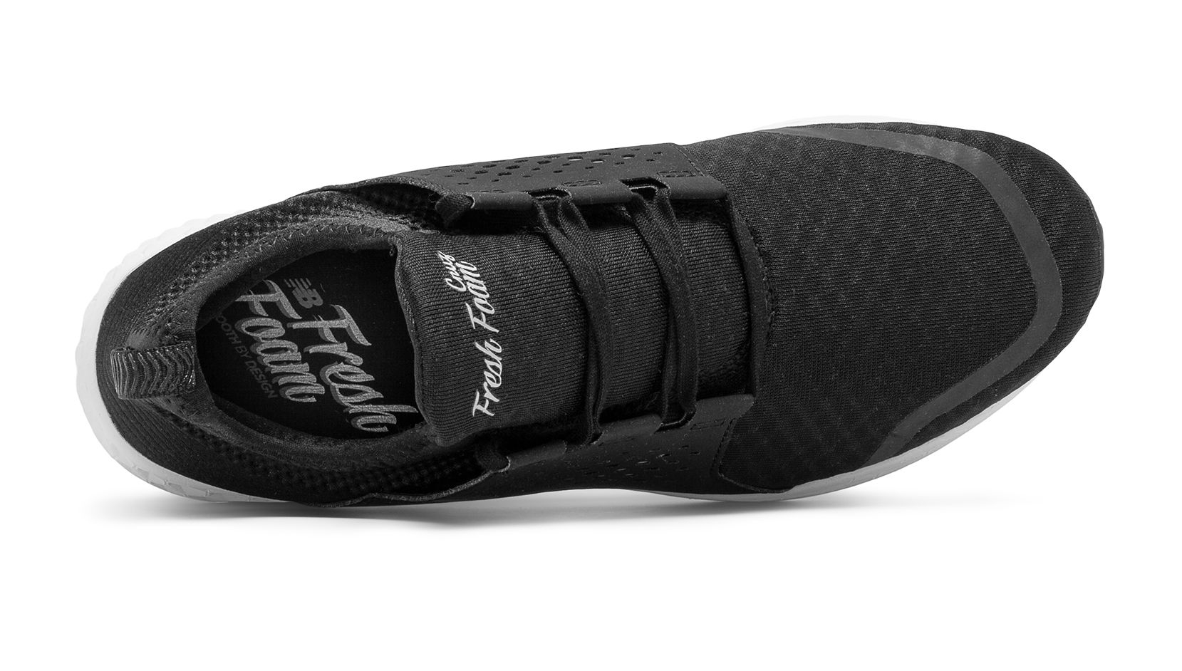 New Balance – Black/White Fresh Foam Running Shoes (MCRUZBK) 3 New Balance – Black/White Fresh Foam Running Shoes (MCRUZBK) - Image 3