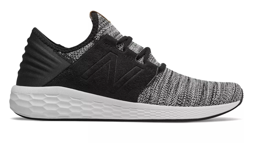 New Balance – Men’s Black/White Fresh Foam Cruz V2 Knit (MCRUZKW2) 1 New Balance – Men’s Black/White Fresh Foam Cruz V2 Knit (MCRUZKW2)