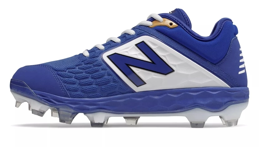 New Balance – Men’s Royal/White 3000v4 Fresh Foam Molded Cleat (PL3000B4) 2 New Balance – Men’s Royal/White 3000v4 Fresh Foam Molded Cleat (PL3000B4) - Image 2