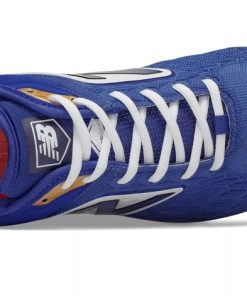 New Balance – Men’s Royal/White 3000v4 Fresh Foam Molded Cleat (PL3000B4) -Wilson Shop products pl3000b4 3