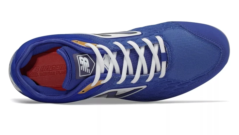 New Balance – Men’s Royal/White 3000v4 Fresh Foam Molded Cleat (PL3000B4) 3 New Balance – Men’s Royal/White 3000v4 Fresh Foam Molded Cleat (PL3000B4) - Image 3