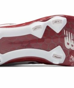 New Balance – Men’s Cardinal/White 3000v4 Fresh Foam Molded Cleat (PL3000M4) 7 New Balance – Men’s Cardinal/White 3000v4 Fresh Foam Molded Cleat (PL3000M4) -Wilson Shop products pl3000m4 4