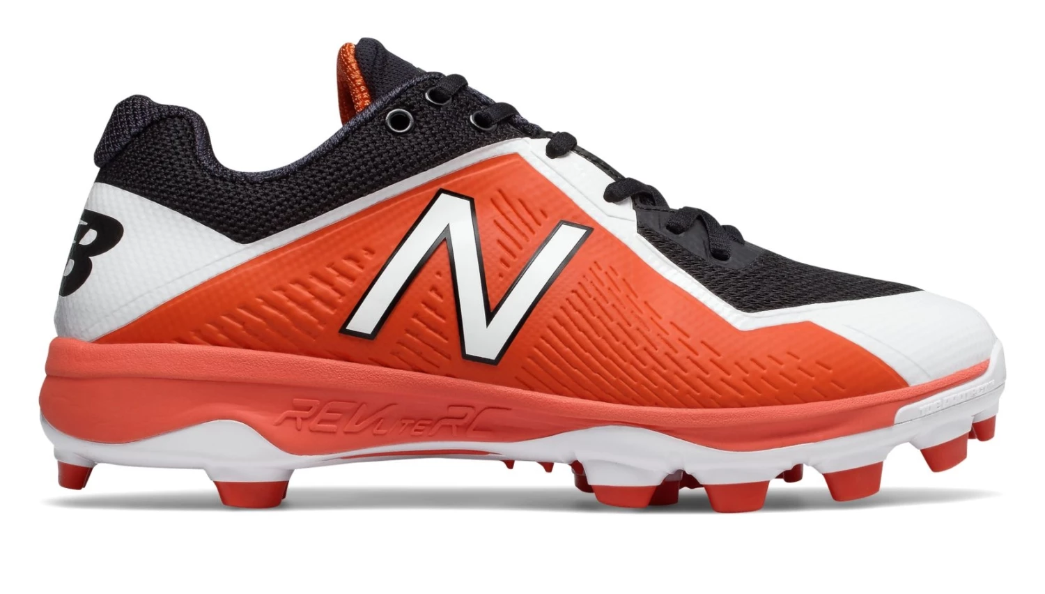 New Balance – Orange/Black Low Rubber Baseball Cleats (PL4040B4) 1 New Balance – Orange/Black Low Rubber Baseball Cleats (PL4040B4)