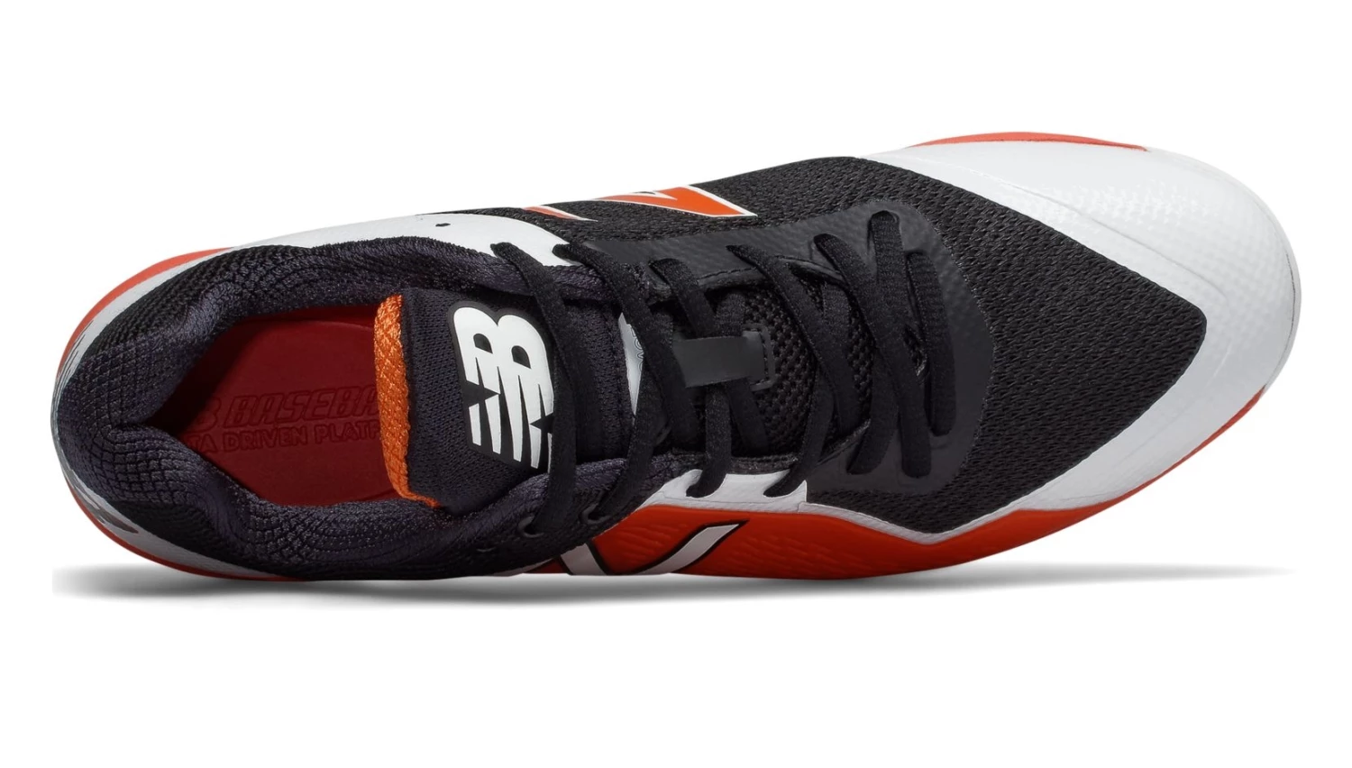 New Balance – Orange/Black Low Rubber Baseball Cleats (PL4040B4) 3 New Balance – Orange/Black Low Rubber Baseball Cleats (PL4040B4) - Image 3